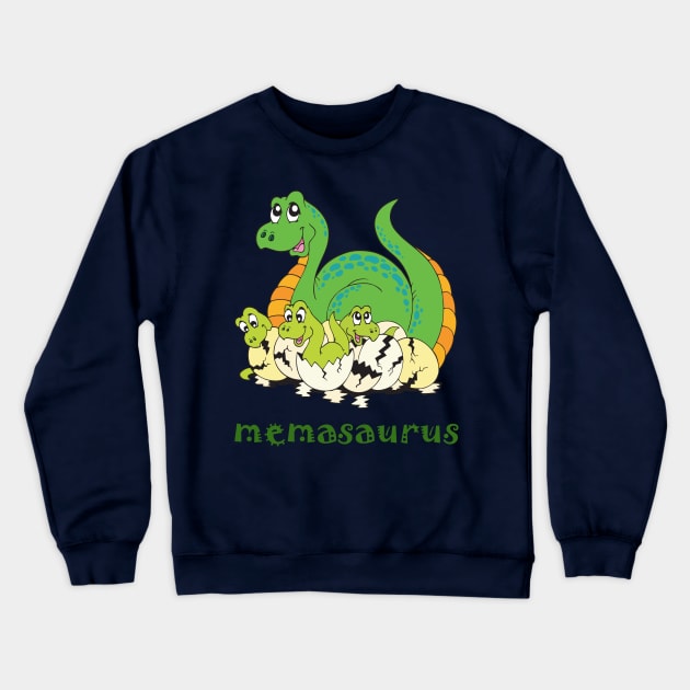 memasaurus Crewneck Sweatshirt by cdclocks